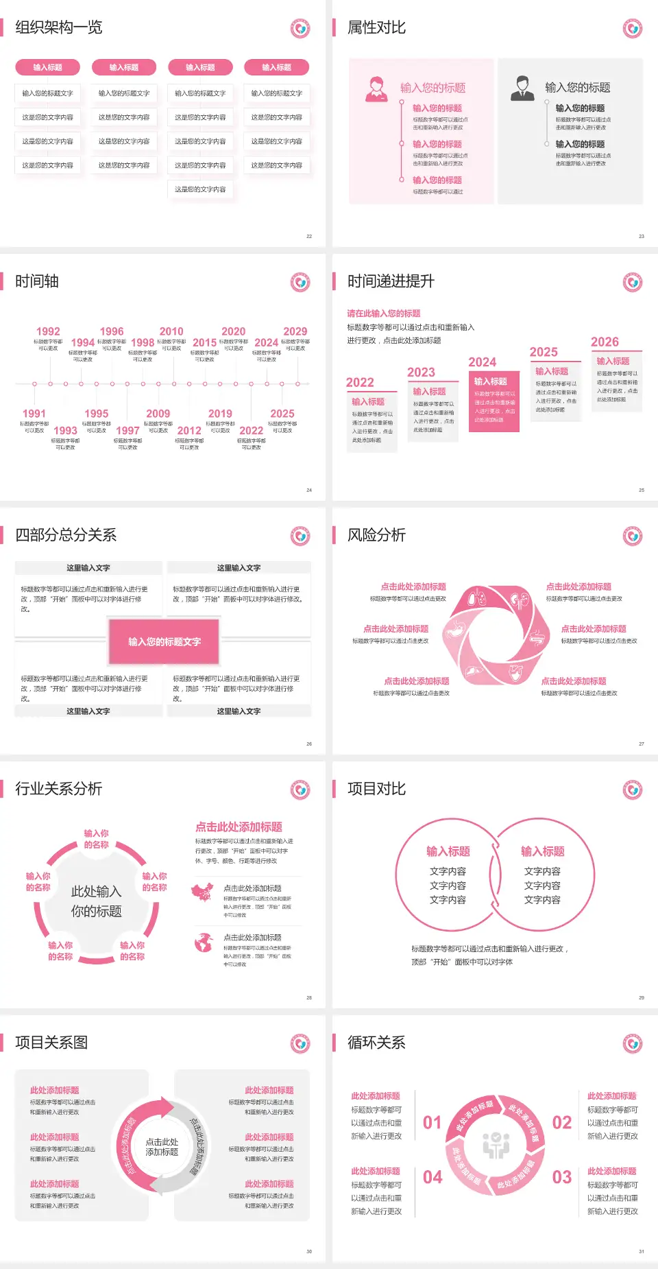 枣庄市妇幼保健院医疗行业比赛专用PPT模板4:3格式幻灯片预览图4