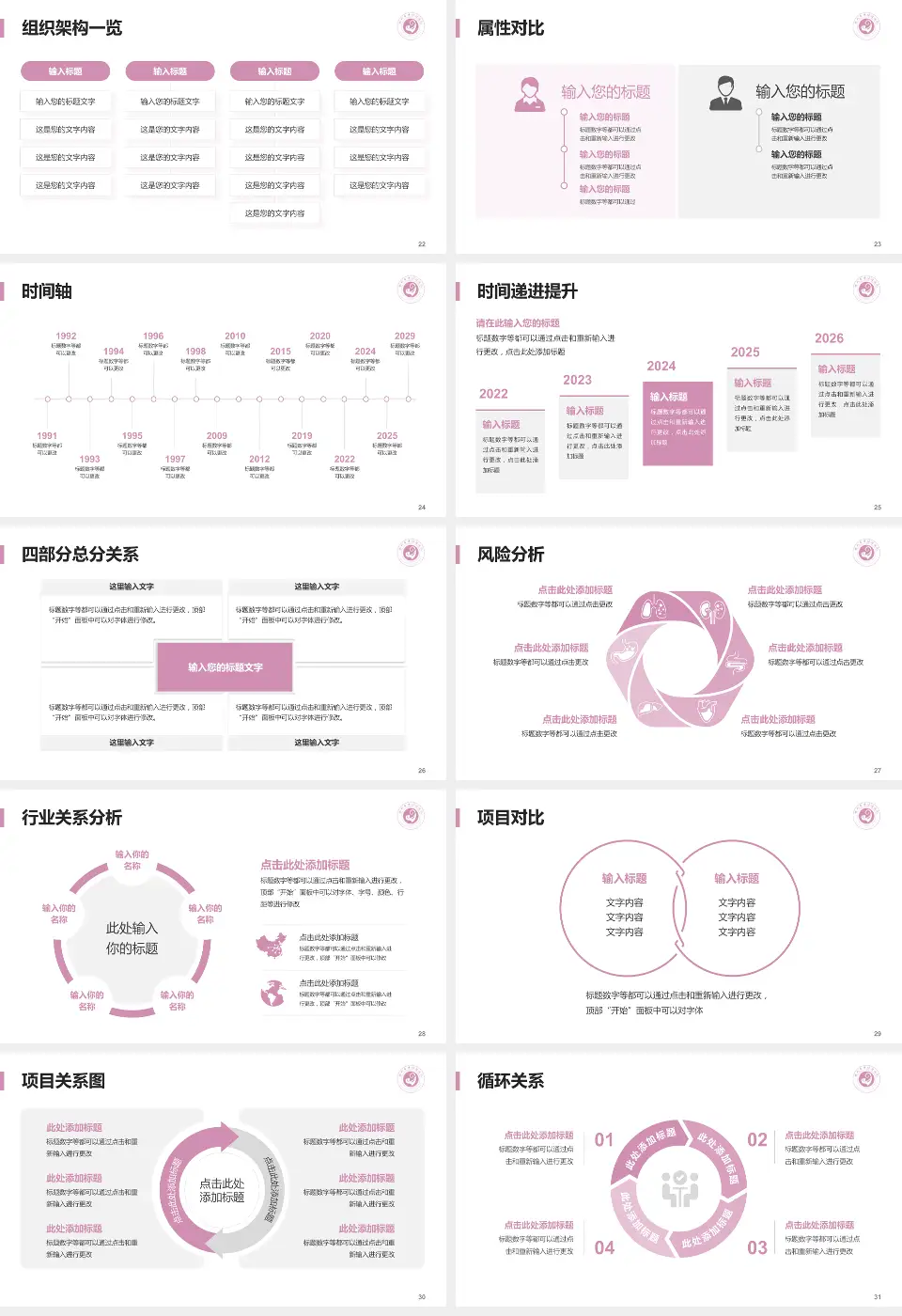 滕州市妇幼保健院医疗行业比赛专用PPT模板16:9格式幻灯片预览图4