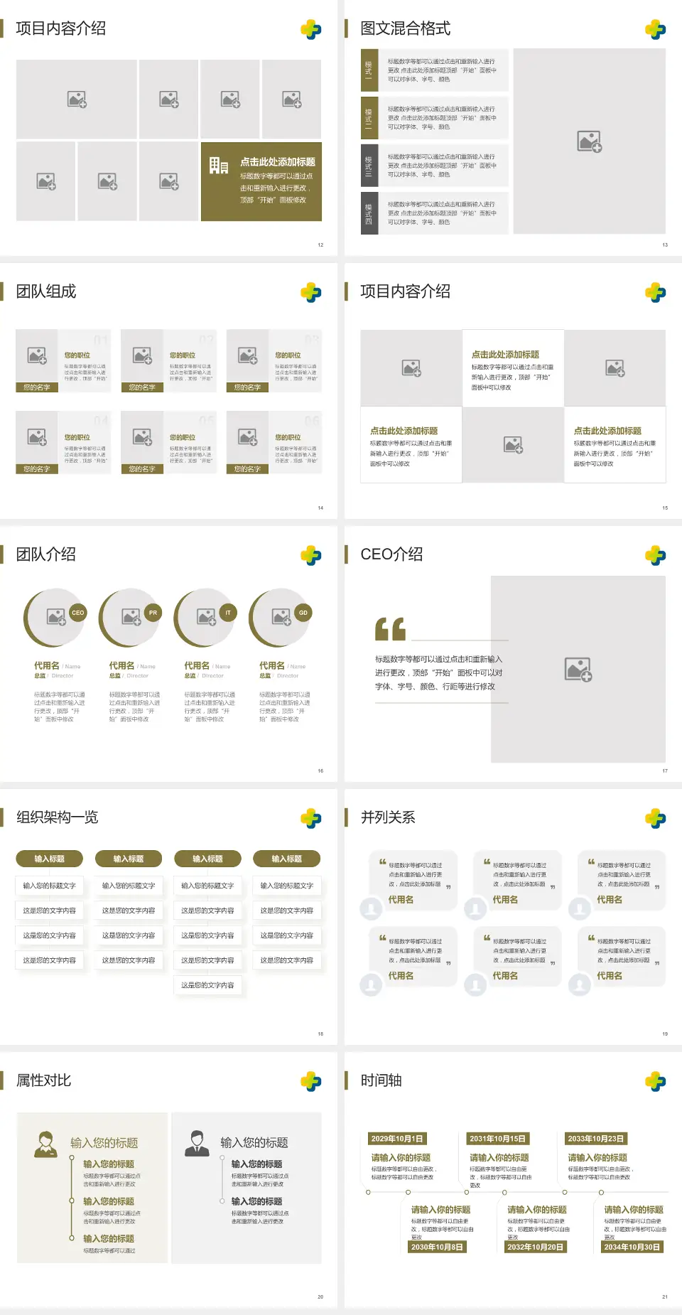 潍坊市中医院西院区患者教育与指导PPT模板4:3格式幻灯片预览图3