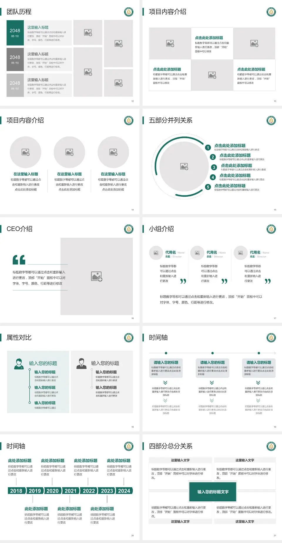 烟台毓璜顶医院总院区科研成果展示PPT模板4:3格式幻灯片预览图3