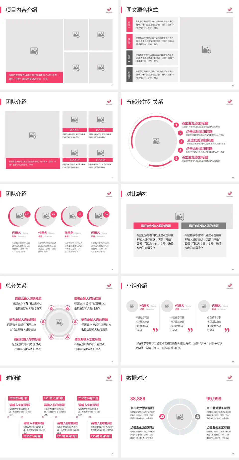 桓台县妇幼保健院医疗知识普及PPT模板4:3格式幻灯片预览图3