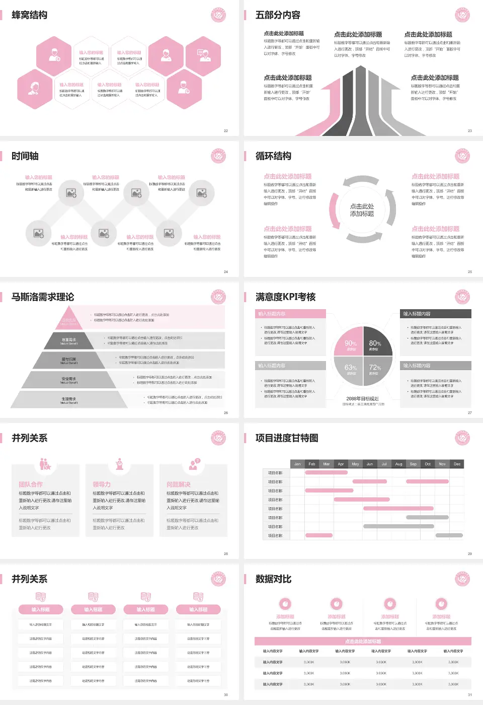 莱州市妇幼保健院医疗知识普及PPT模板16:9格式幻灯片预览图4
