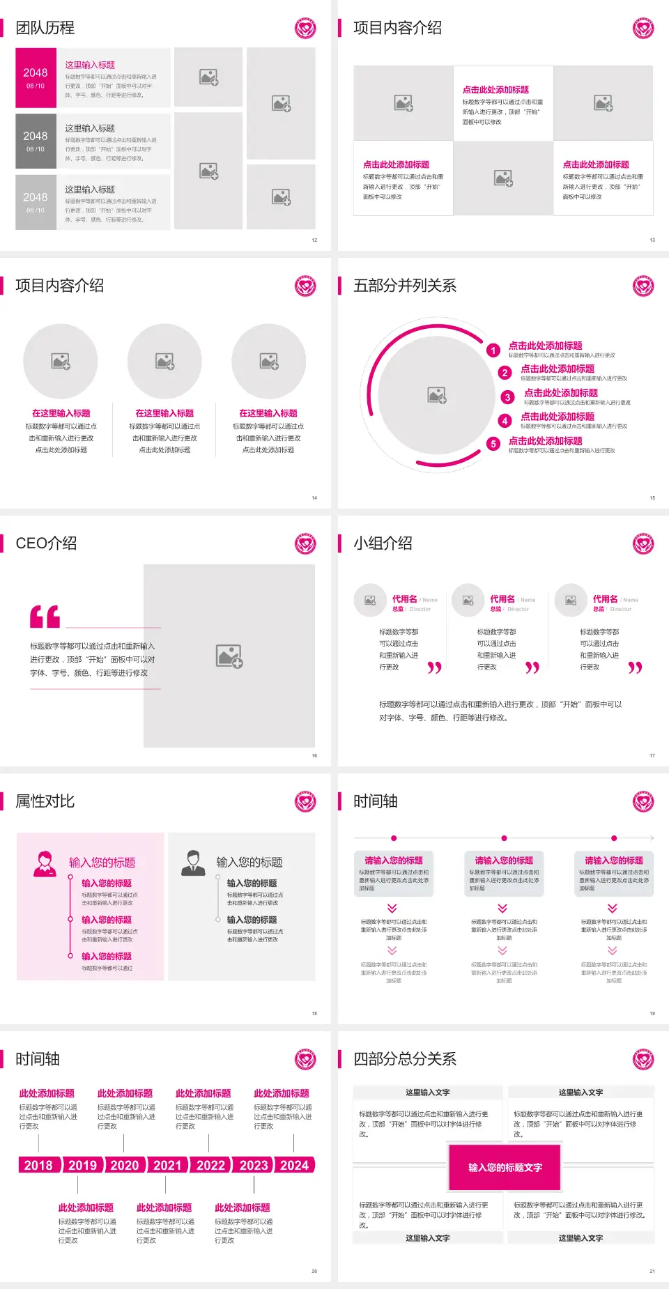 沂南县妇幼保健院科研成果展示PPT模板4:3格式幻灯片预览图3