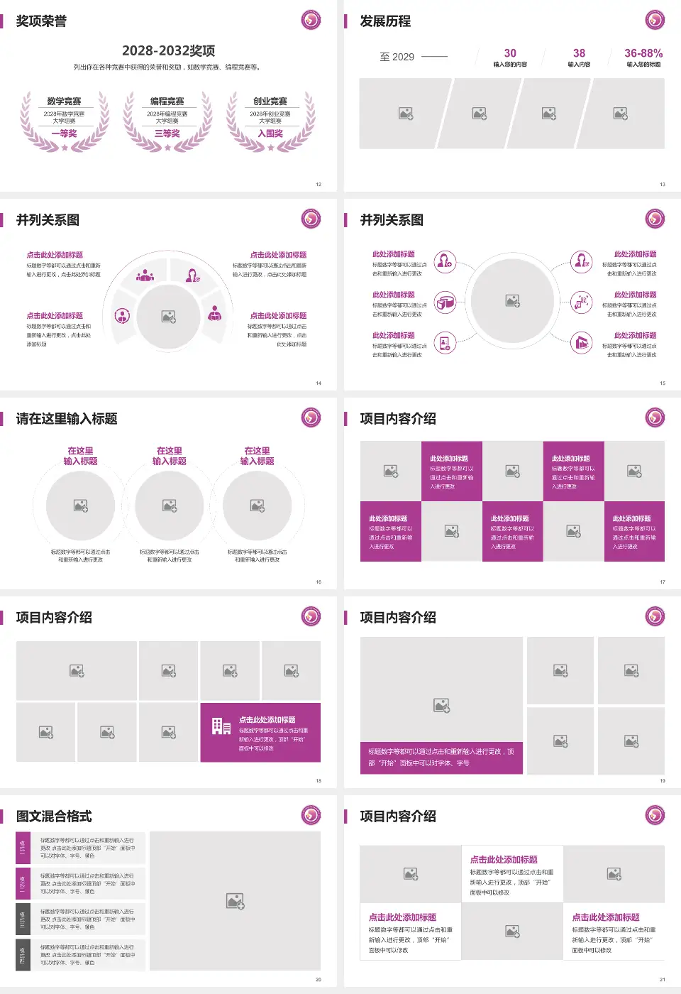 济南市妇幼保健院东院区护理专业职业生涯规划PPT模板16:9格式幻灯片预览图3