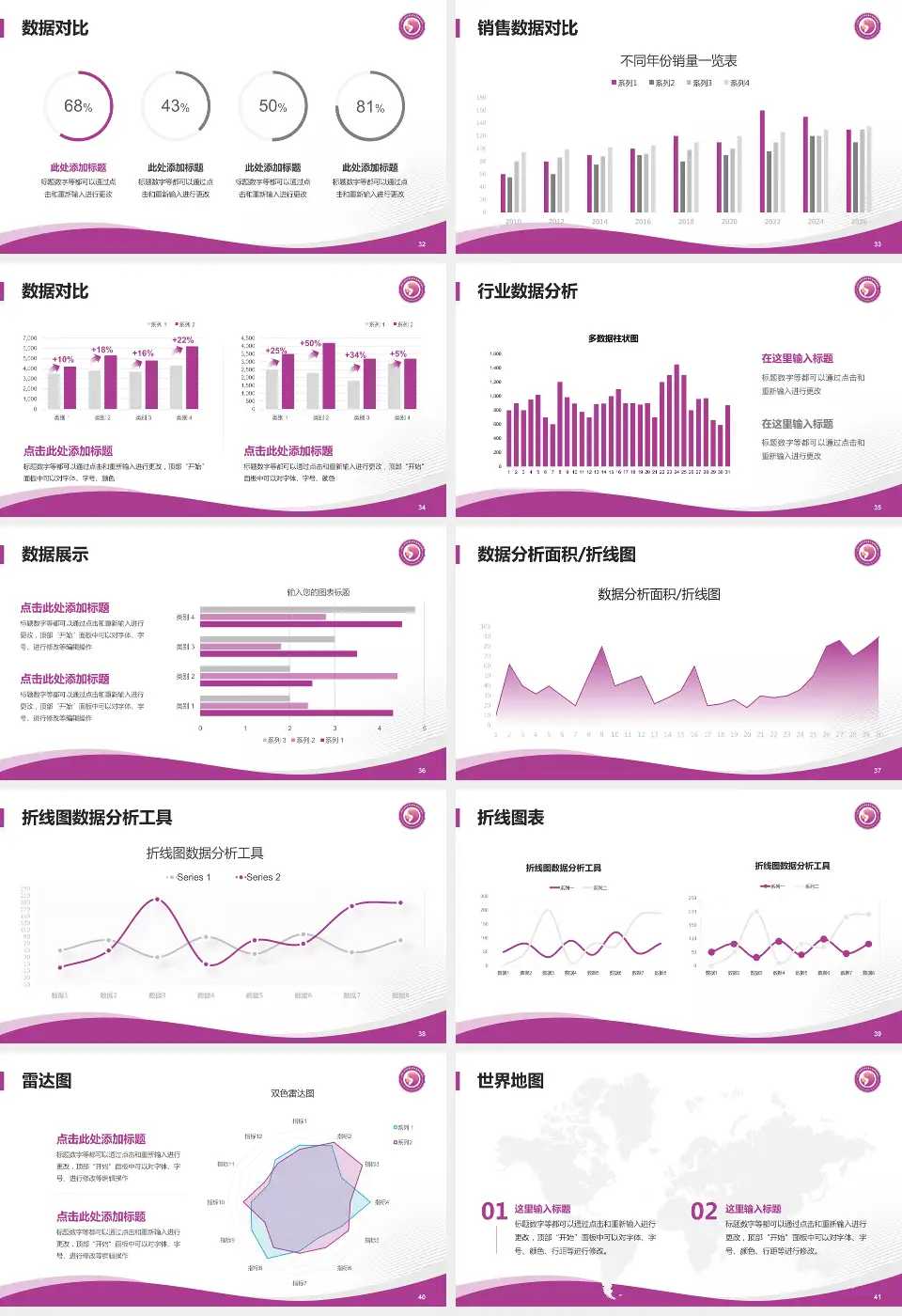济南市妇幼保健院东院区会议与研讨会PPT模板16:9格式幻灯片预览图5