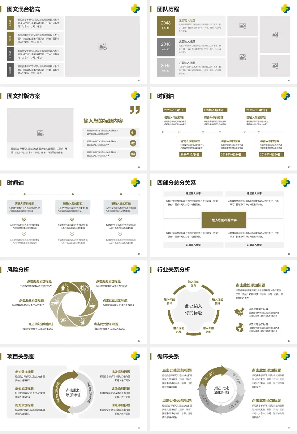 潍坊市中医院西院区项目申请与汇报PPT模板16:9格式幻灯片预览图3
