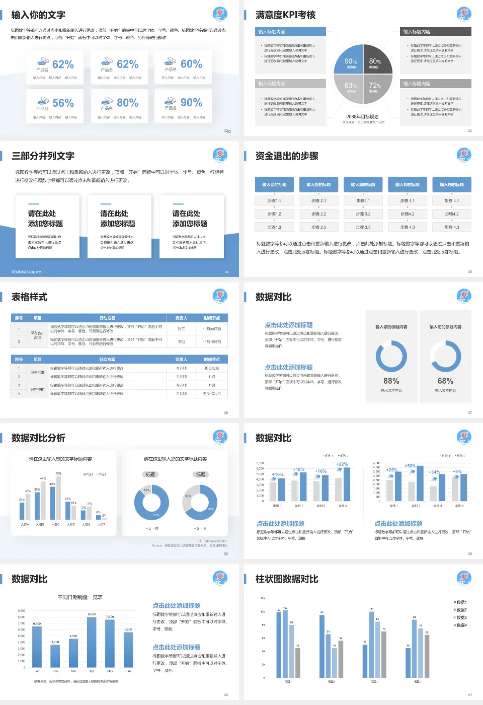 聊城市中心医院科研成果展示PPT模板16:9格式幻灯片预览图5