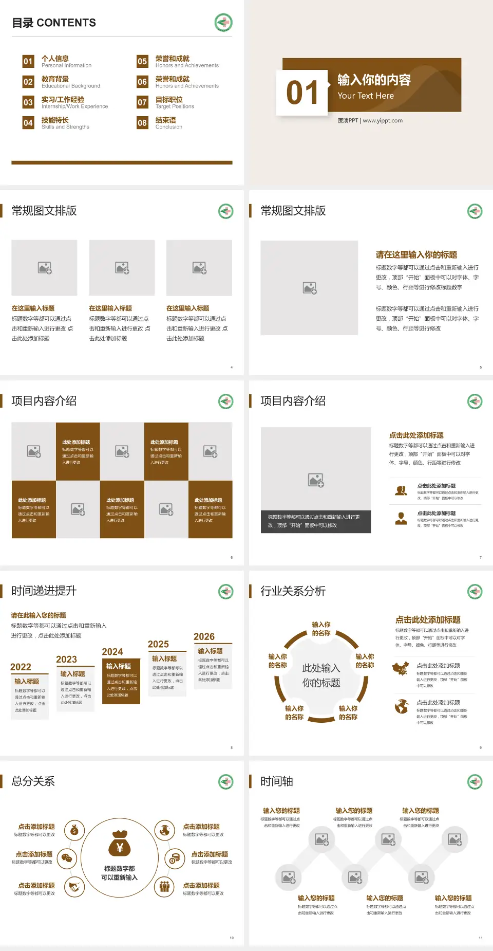 荣成市中医院财务与预算报告PPT模板4:3格式幻灯片预览图2