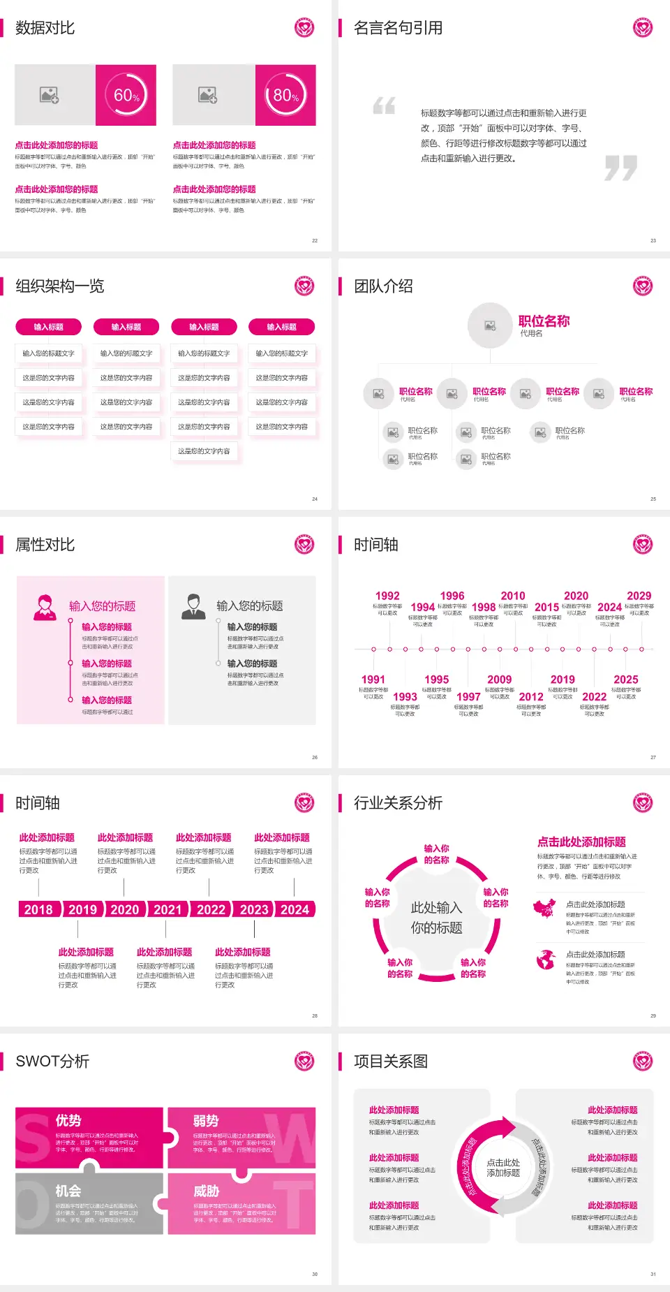 沂南县妇幼保健院医院简介/日常通用PPT模板4:3格式幻灯片预览图4