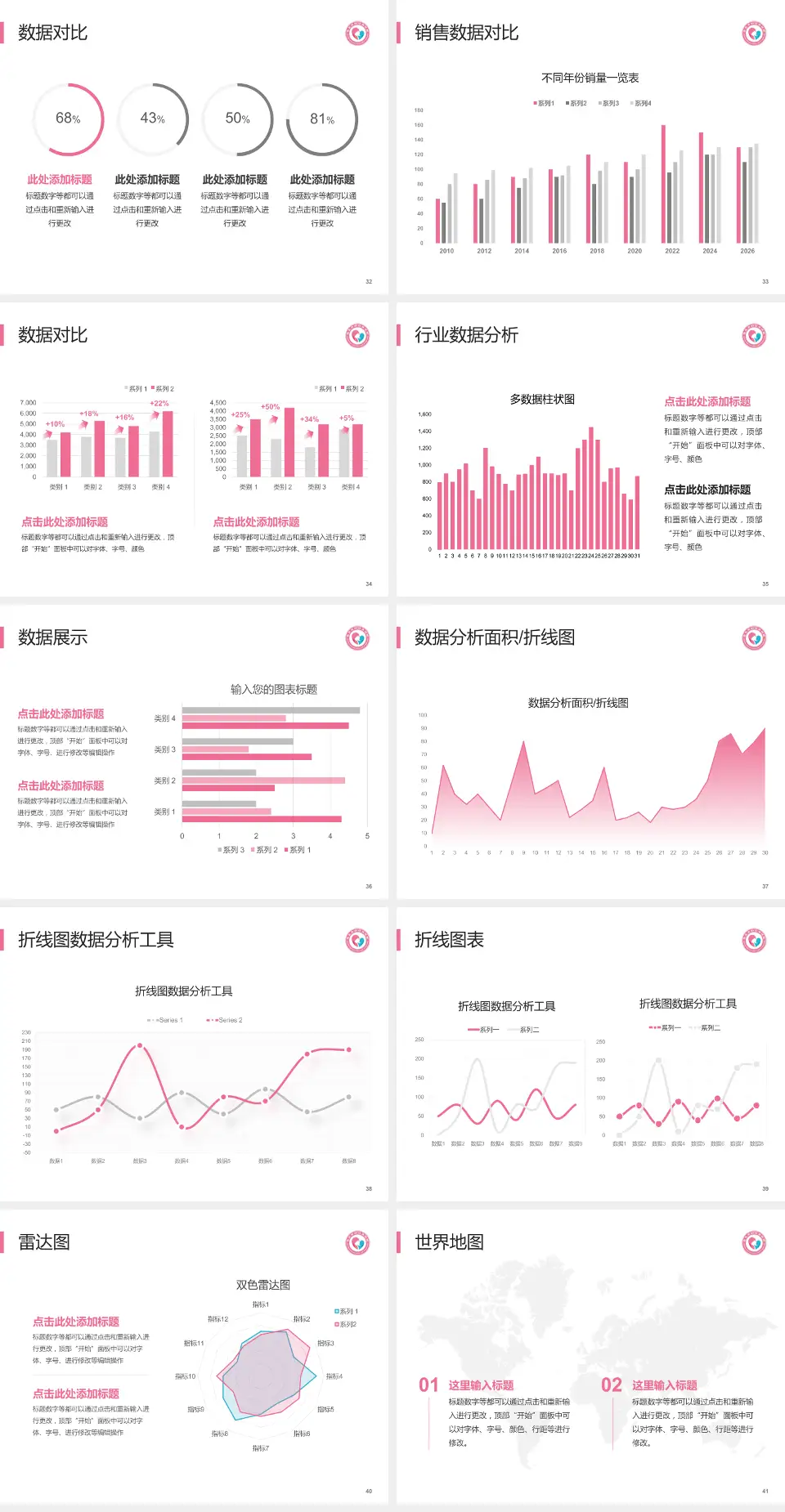 枣庄市立第三医院会议与研讨会PPT模板4:3格式幻灯片预览图5