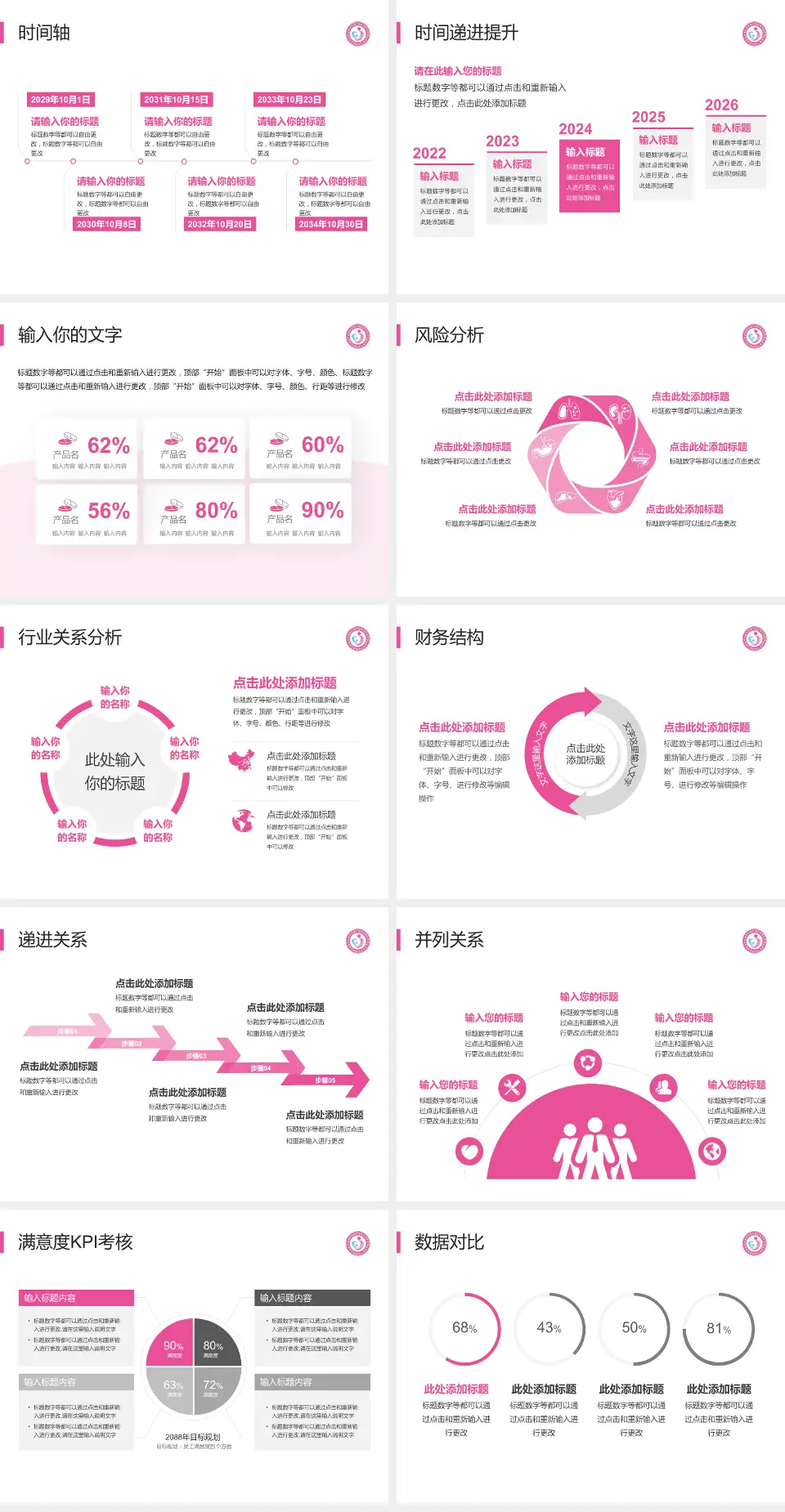 聊城市东昌府区妇幼保健院病例分享与讨论PPT模板4:3格式幻灯片预览图3