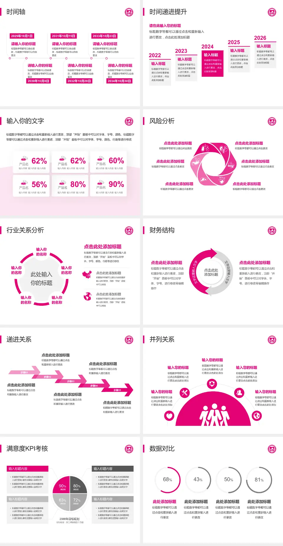 沂南县妇幼保健院病例分享与讨论PPT模板4:3格式幻灯片预览图3