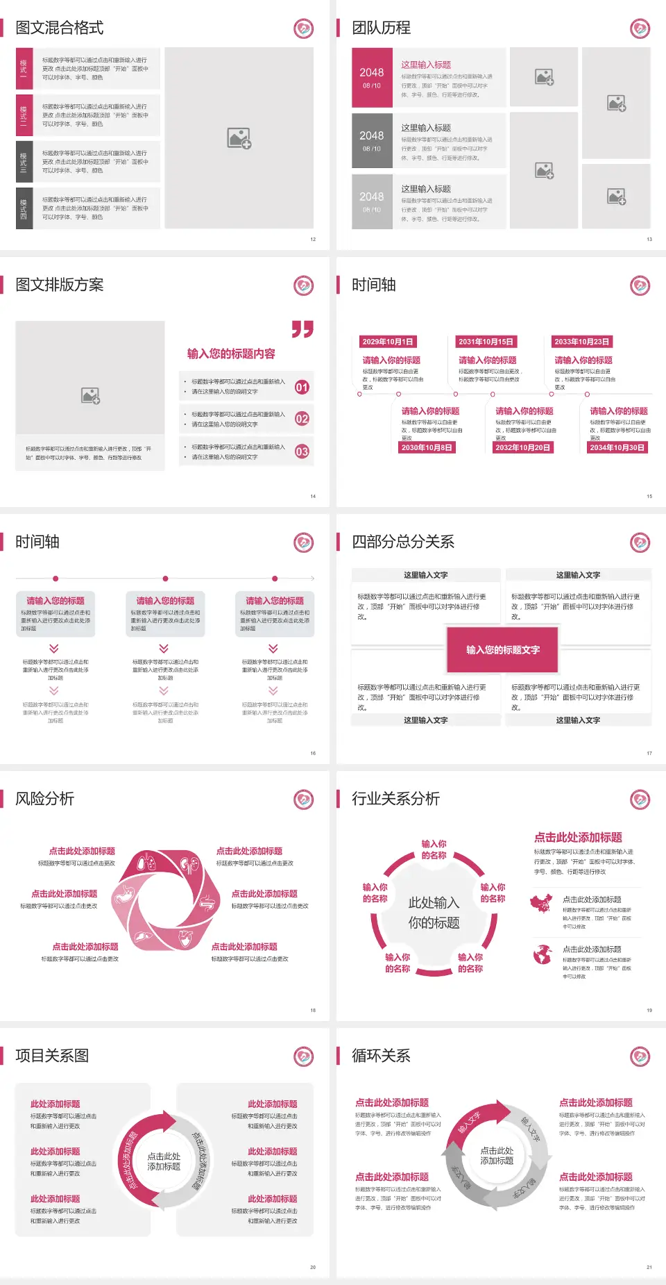 济南市第二妇幼保健院项目申请与汇报PPT模板4:3格式幻灯片预览图3