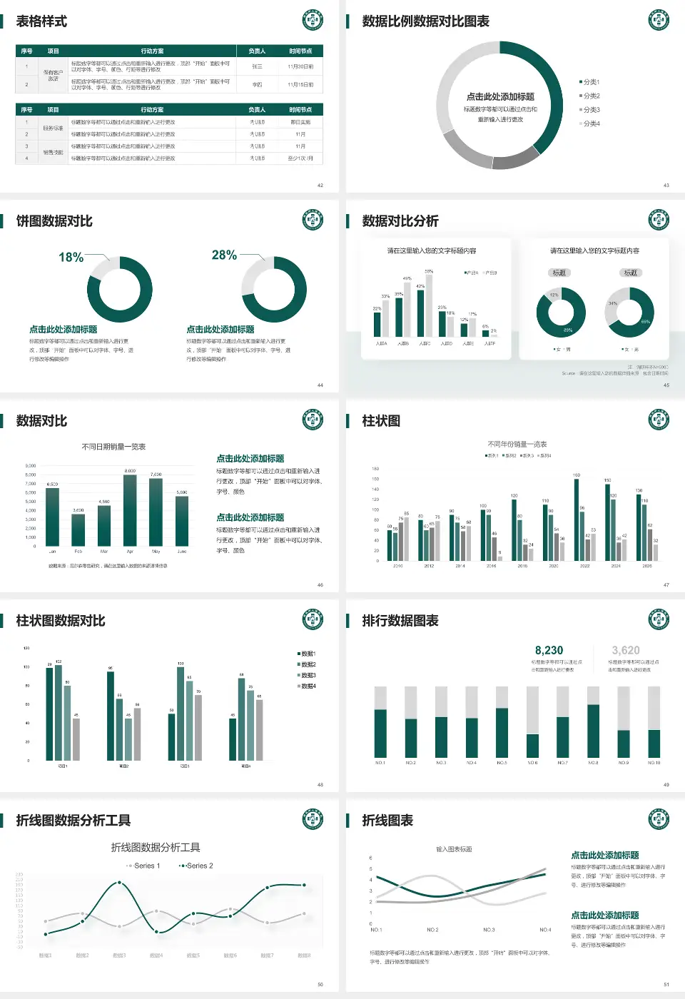 荣成市人民医院医院简介/日常通用PPT模板16:9格式幻灯片预览图6