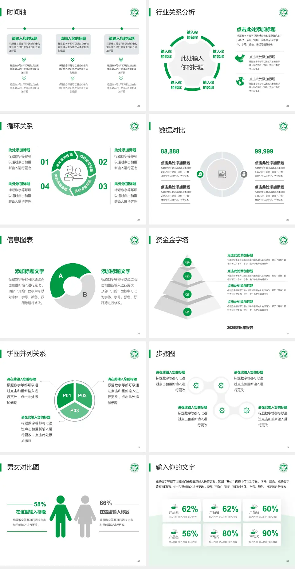 聊城市人民医院医院管理报告PPT模板4:3格式幻灯片预览图4