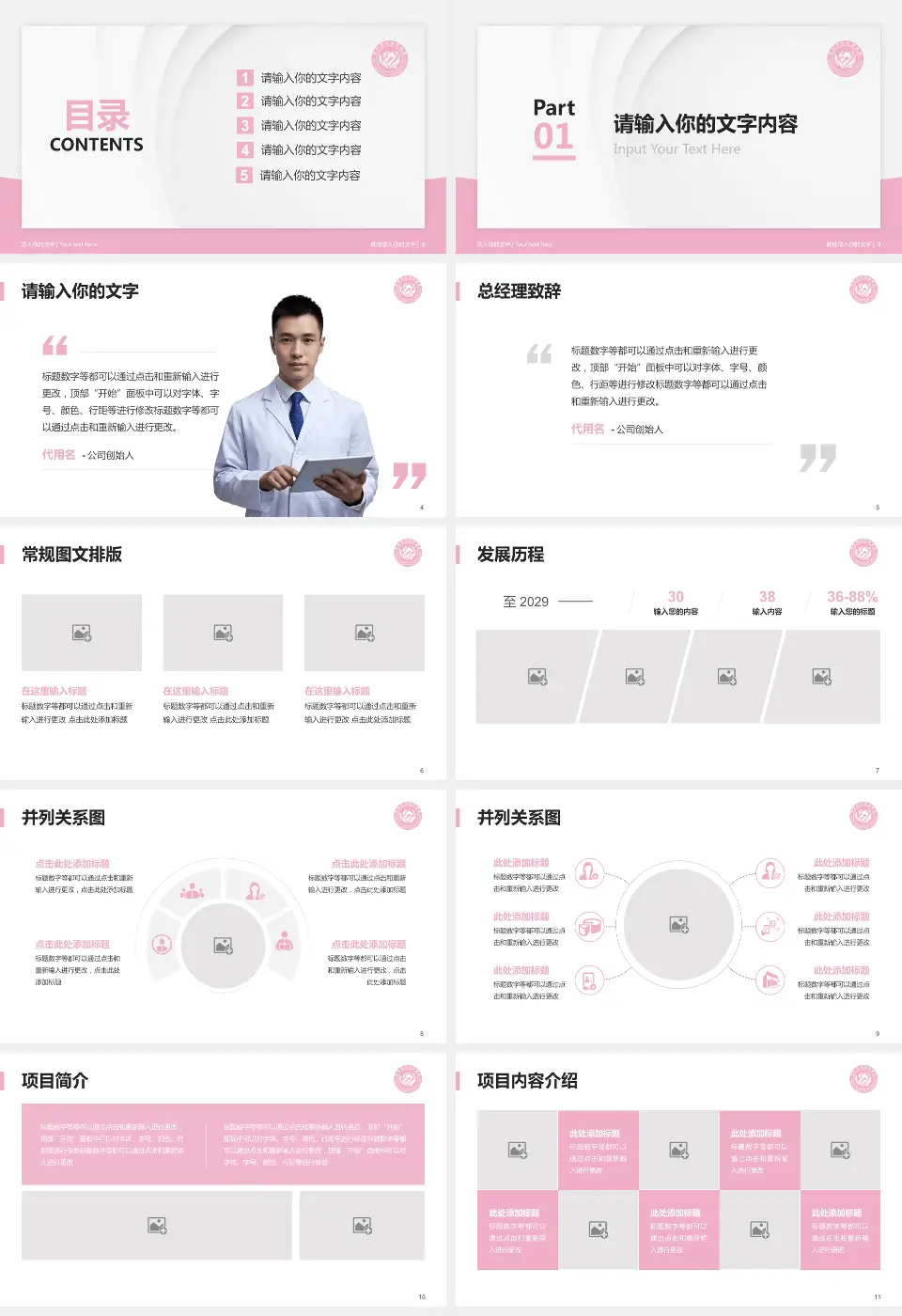 莱州市妇幼保健院医院管理报告PPT模板16:9格式幻灯片预览图2