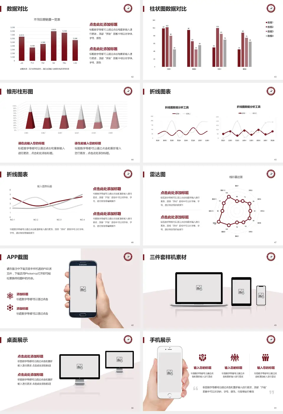 滨州市中医院医院管理报告PPT模板16:9格式幻灯片预览图6