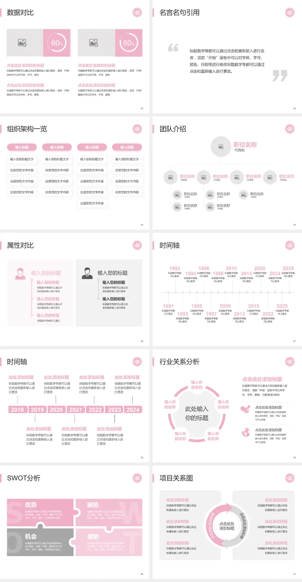 莱州市妇幼保健院医院简介/日常通用PPT模板4:3格式幻灯片预览图4