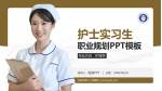 济南市第八人民医院护理专业职业生涯规划PPT模板_幻灯片封面预览图