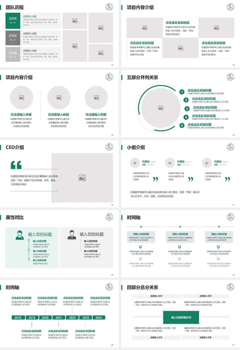 淄博市第五人民医院科研成果展示PPT模板16:9格式幻灯片预览图3