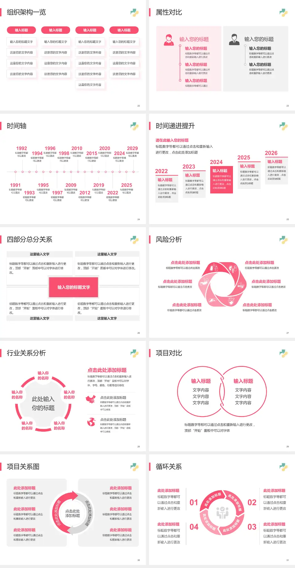 济宁市妇女儿童医院医疗行业比赛专用PPT模板4:3格式幻灯片预览图4