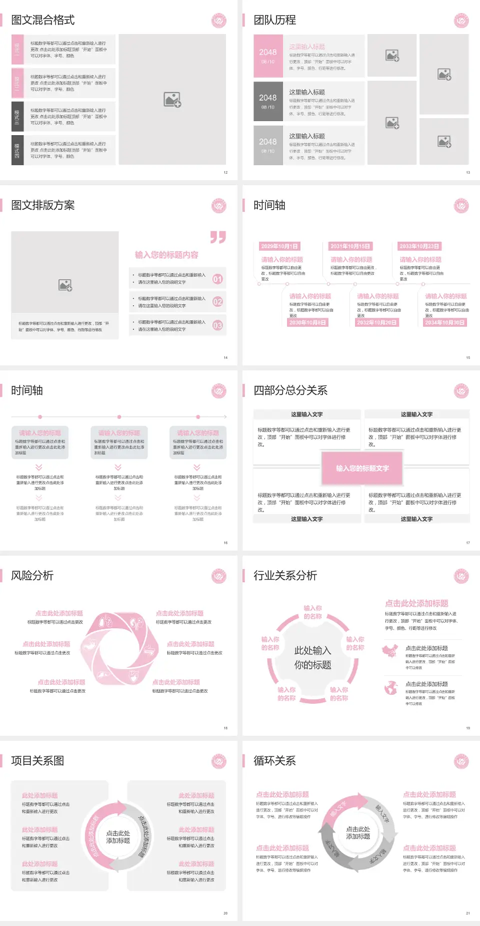 莱州市妇幼保健院项目申请与汇报PPT模板4:3格式幻灯片预览图3