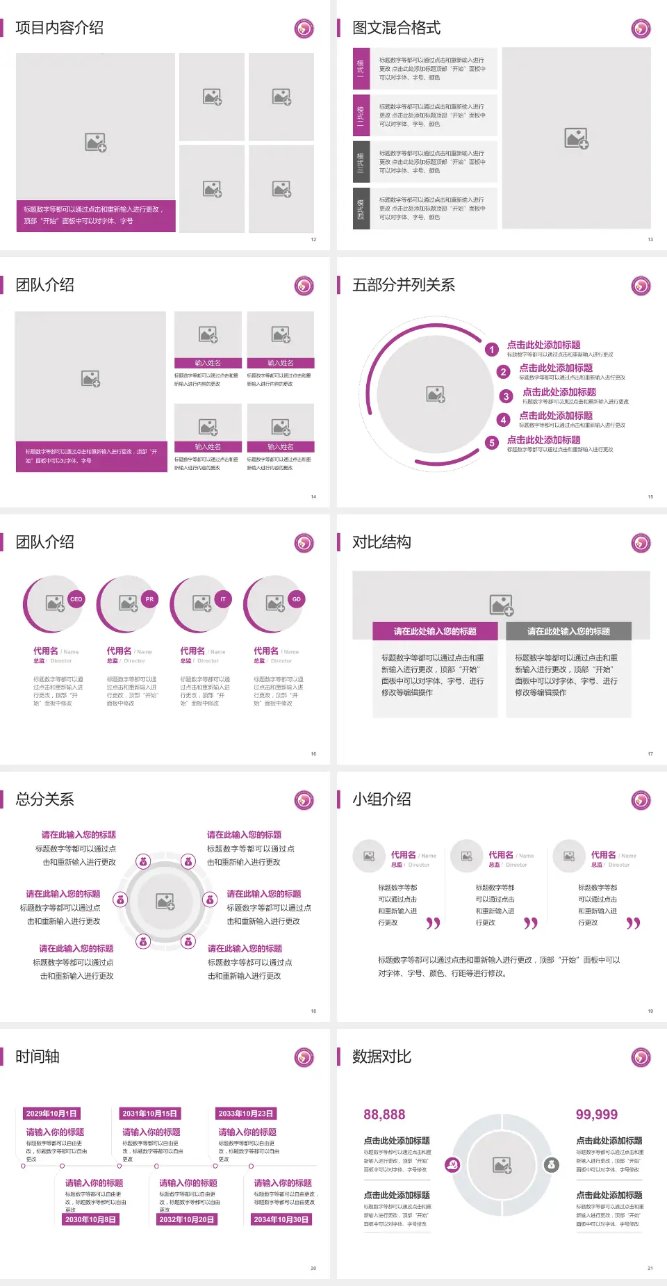 济南市妇幼保健院老院区医疗知识普及PPT模板4:3格式幻灯片预览图3