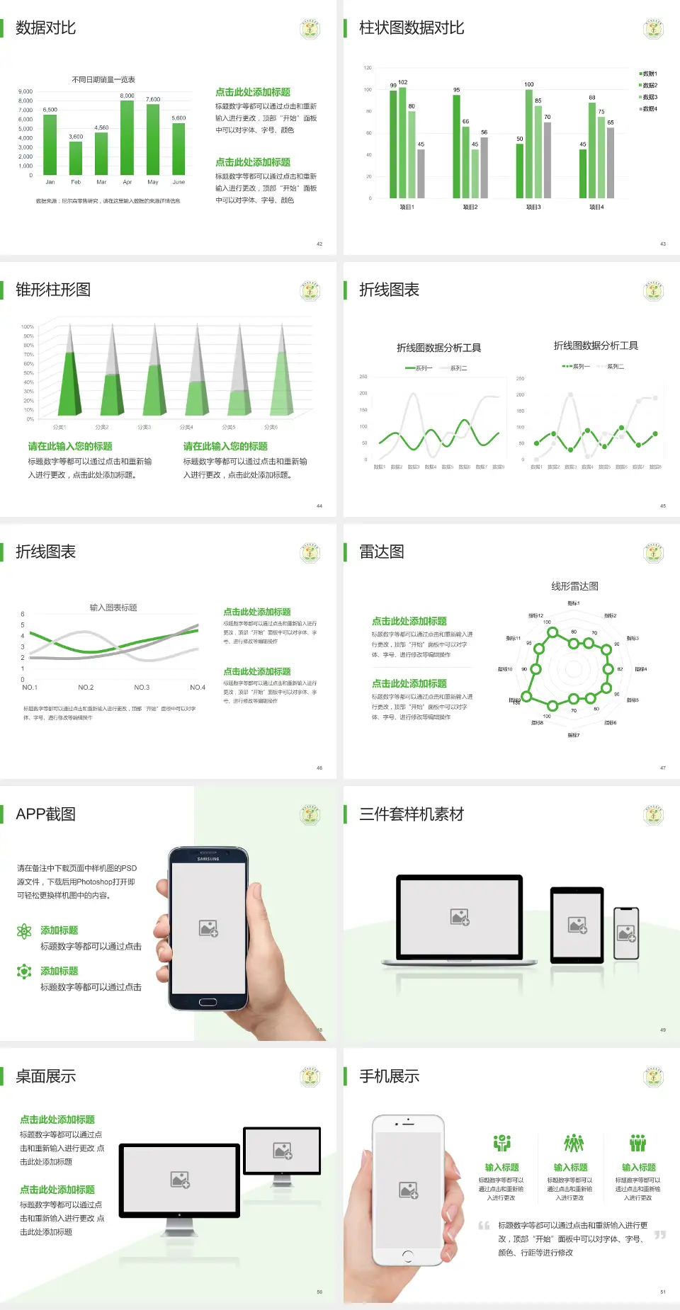 滕州市中医医院医院管理报告PPT模板4:3格式幻灯片预览图6