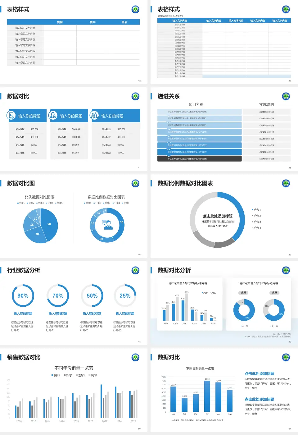 济南市第四人民医院品管圈PDCA演示专用PPT模板16:9格式幻灯片预览图6