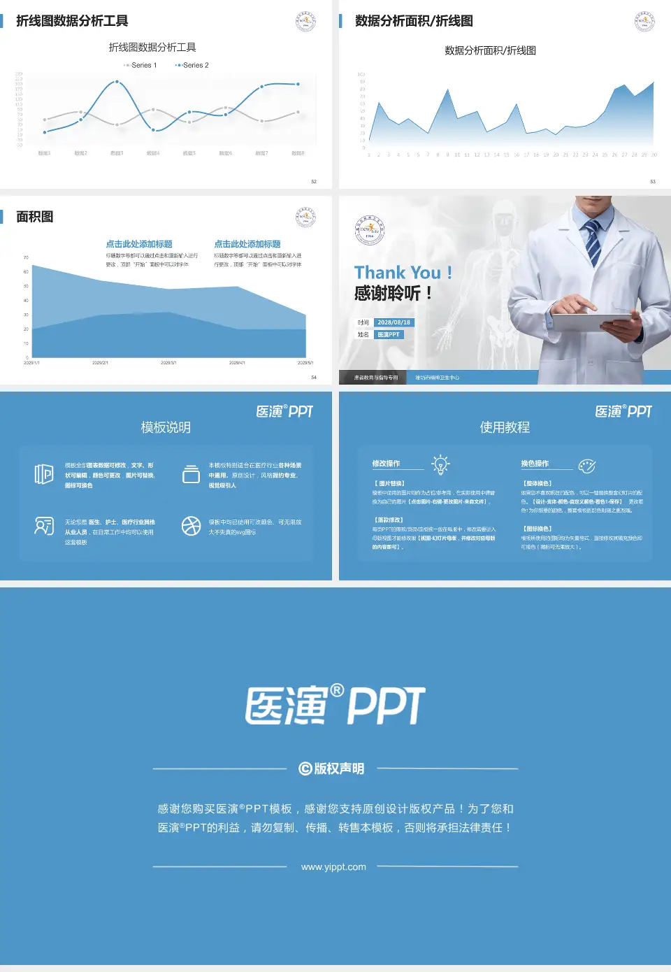 潍坊市精神卫生中心患者教育与指导PPT模板16:9格式幻灯片预览图7