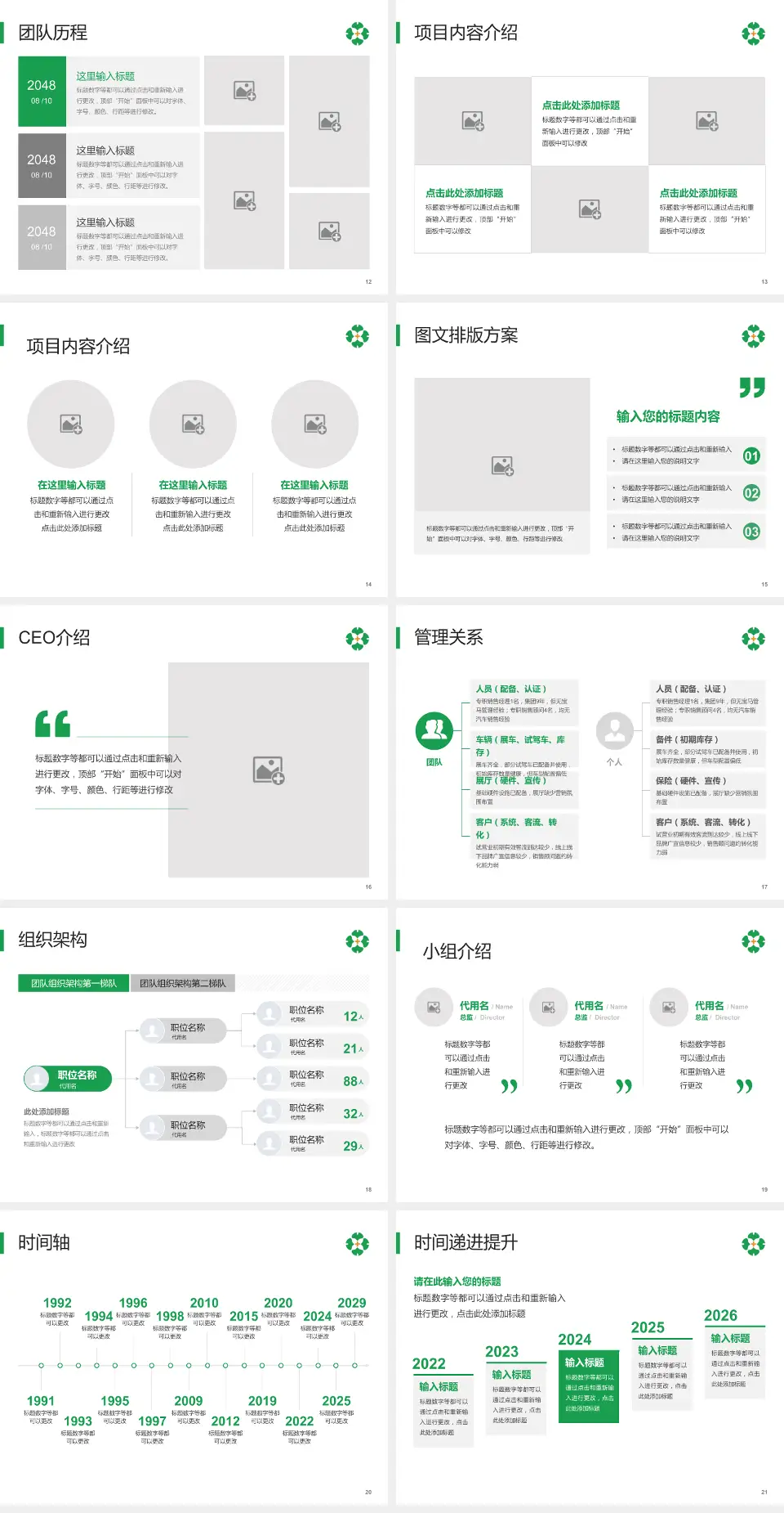 泰安市中医医院医院管理报告PPT模板4:3格式幻灯片预览图3