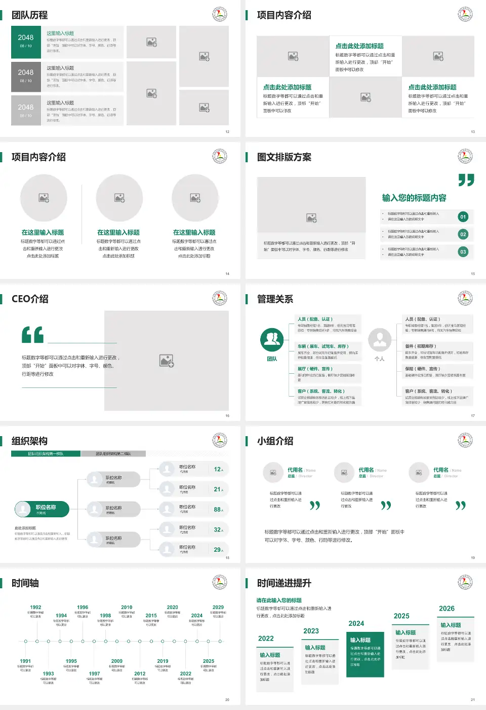淄博市第五人民医院医院管理报告PPT模板16:9格式幻灯片预览图3