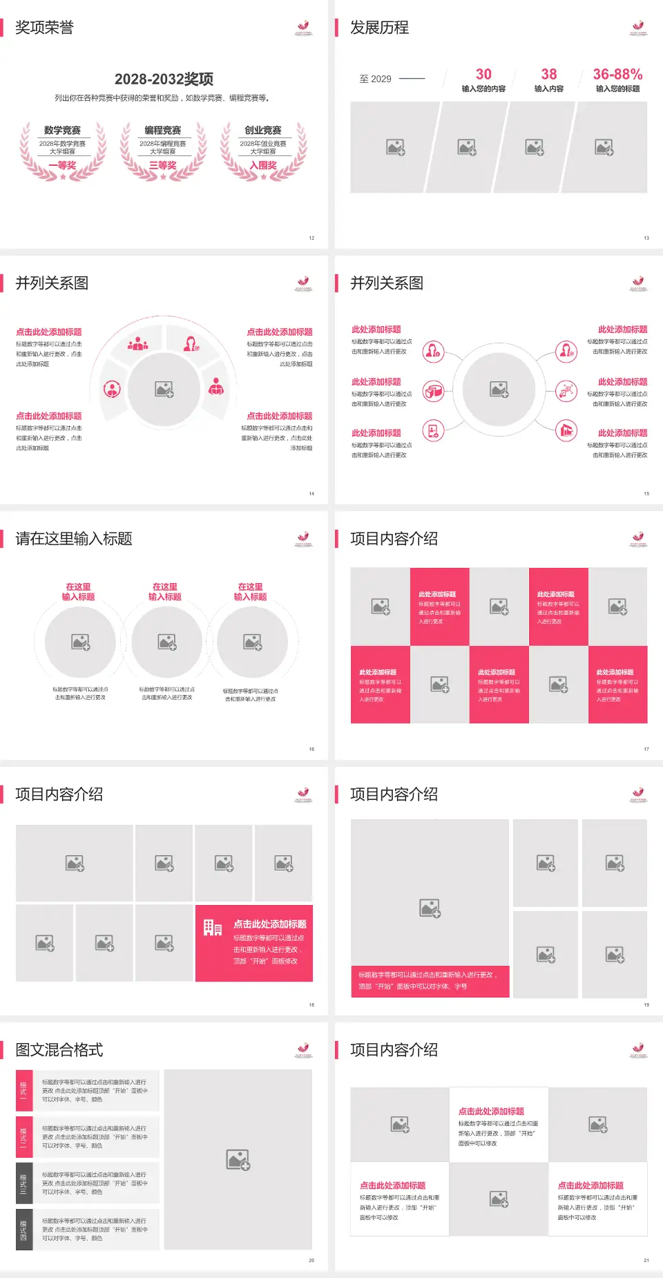桓台县妇幼保健院护理专业职业生涯规划PPT模板4:3格式幻灯片预览图3