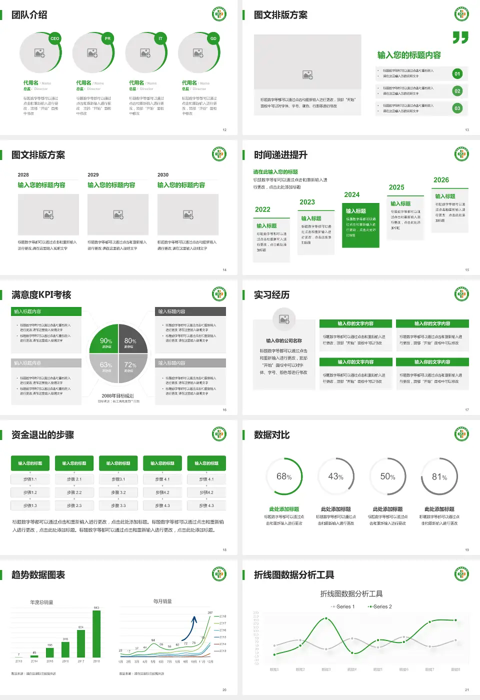 济宁市中医院（新院区）培训与教育PPT模板16:9格式幻灯片预览图3