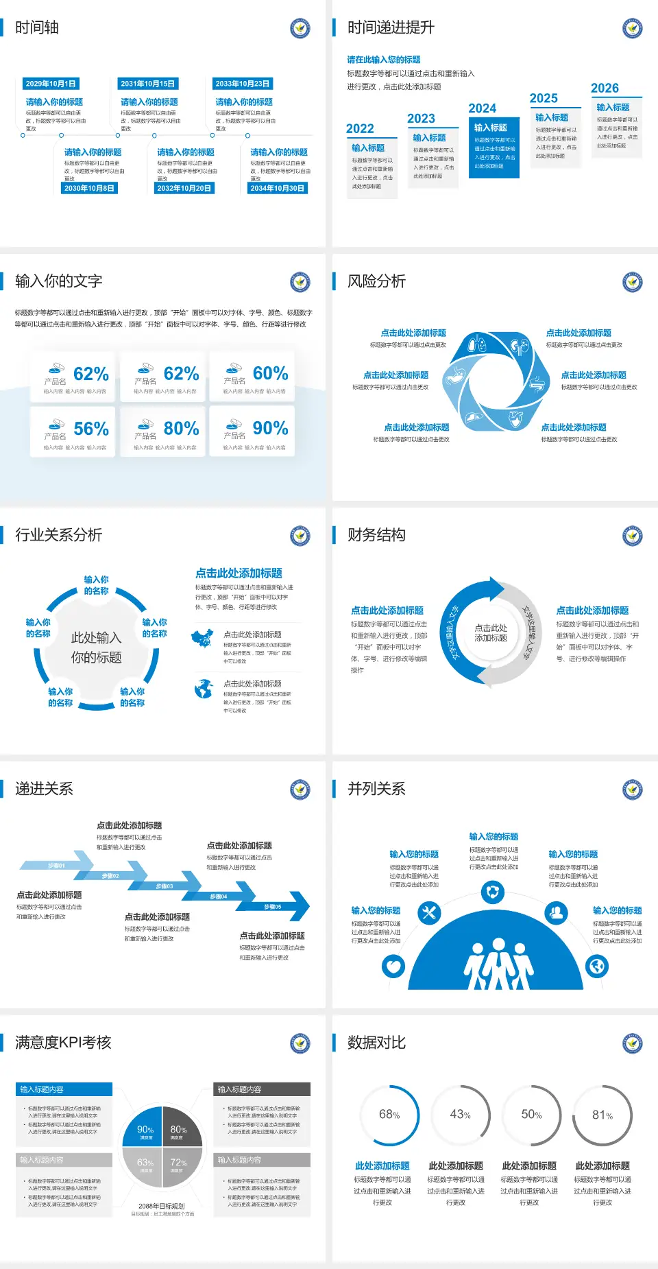 潍坊医学院附属医院病例分享与讨论PPT模板4:3格式幻灯片预览图3