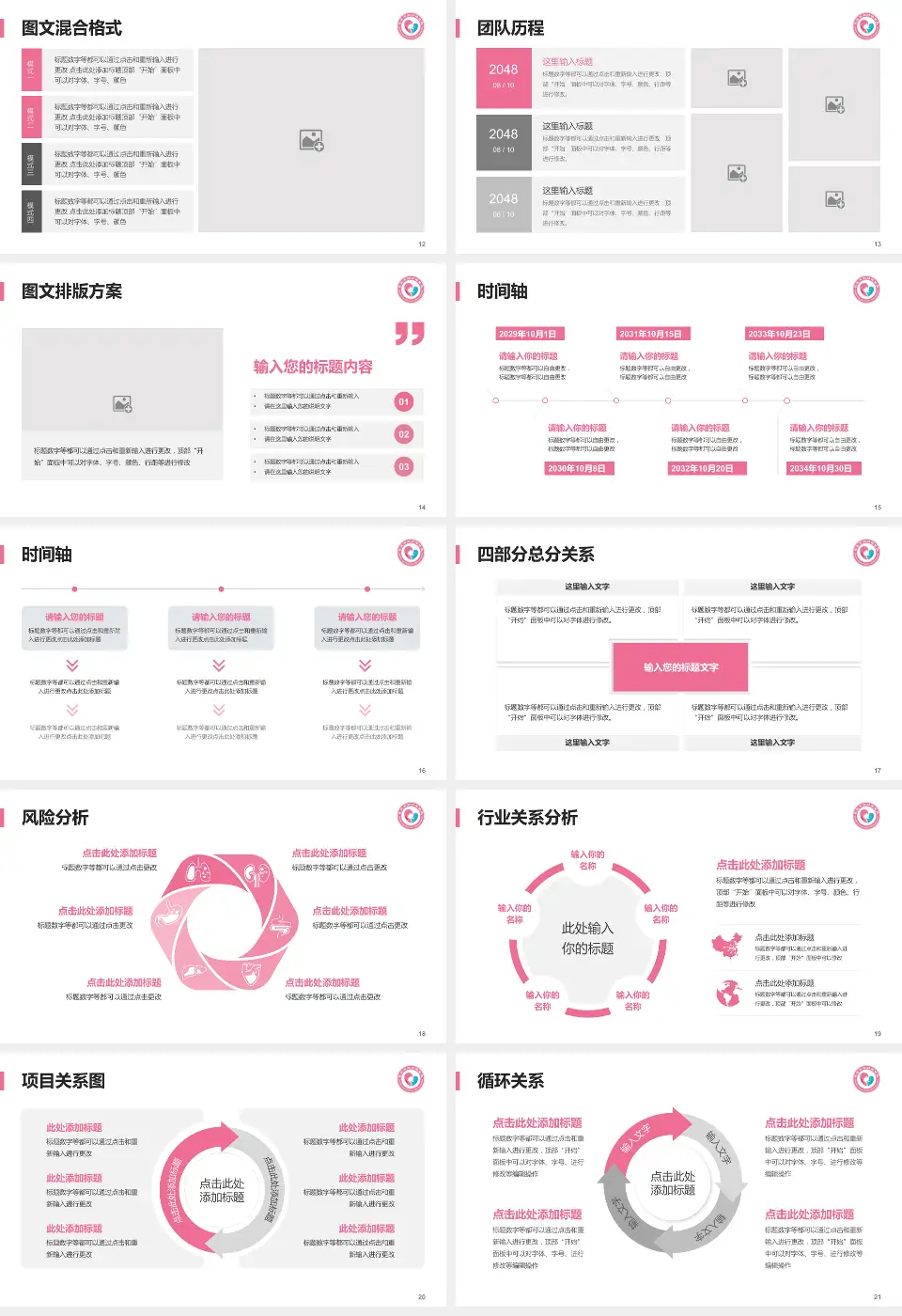 枣庄市妇幼保健院项目申请与汇报PPT模板16:9格式幻灯片预览图3