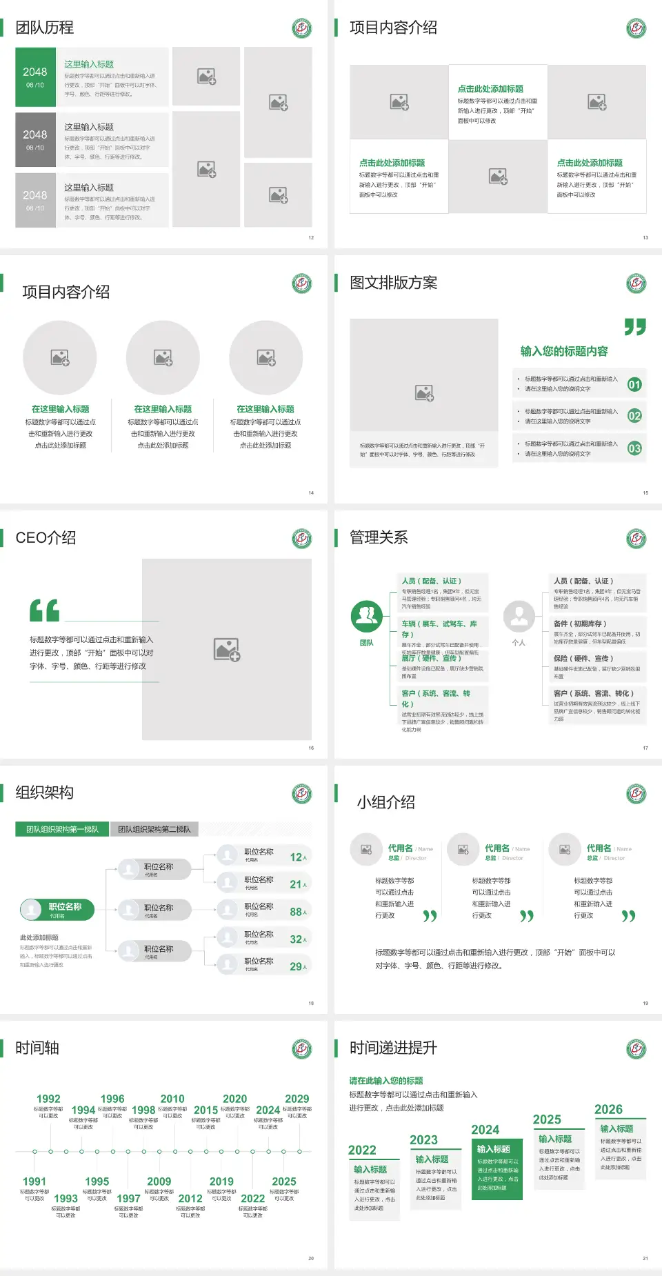 济南市中西医结合医院医院管理报告PPT模板4:3格式幻灯片预览图3