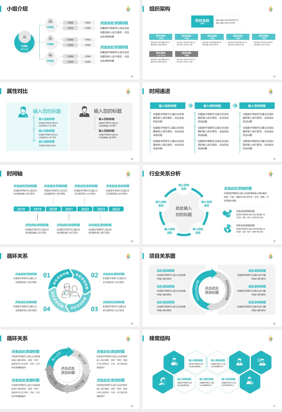 淄博市妇幼保健院品管圈PDCA演示专用PPT模板16:9格式幻灯片预览图4