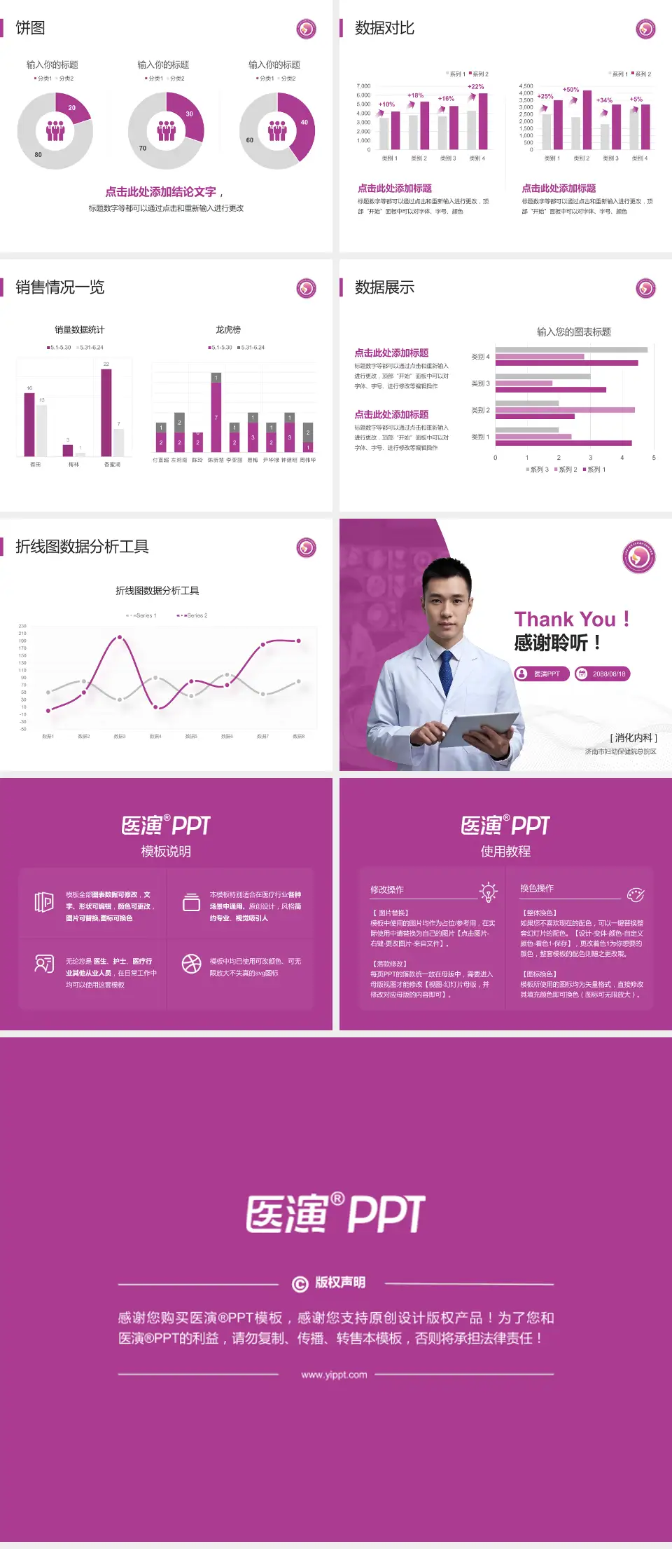 济南市妇幼保健院总院区病例分享与讨论PPT模板4:3格式幻灯片预览图4