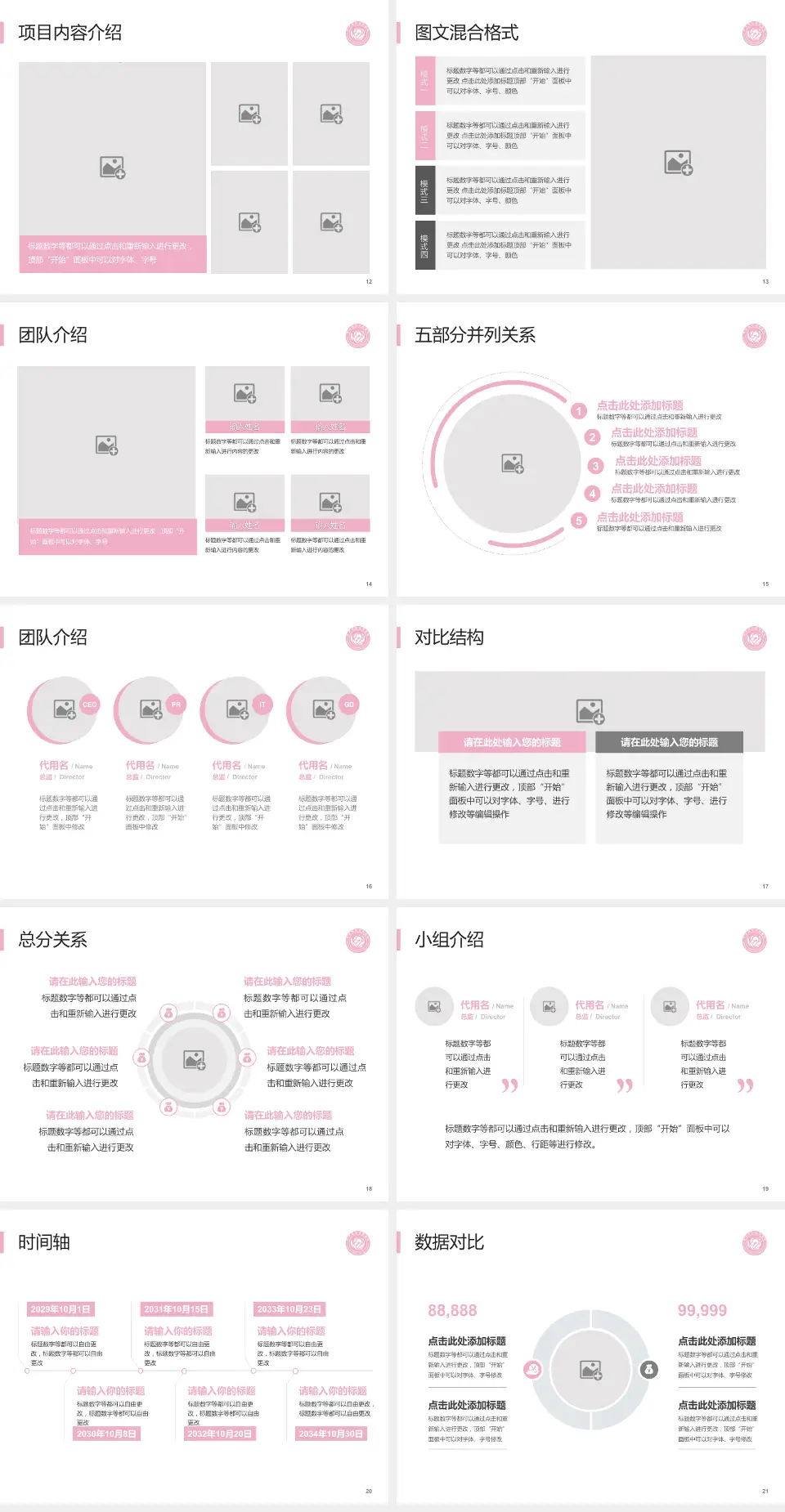 莱州市妇幼保健院医疗知识普及PPT模板4:3格式幻灯片预览图3
