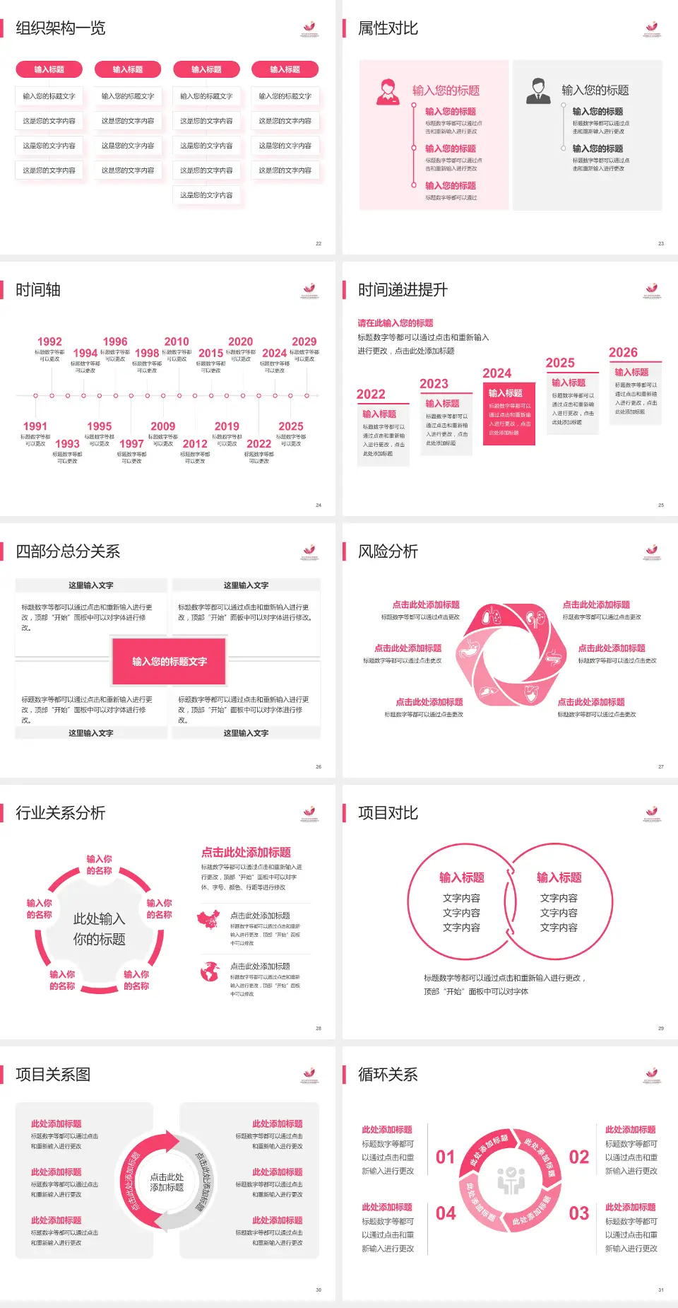 桓台县妇幼保健院医疗行业比赛专用PPT模板4:3格式幻灯片预览图4