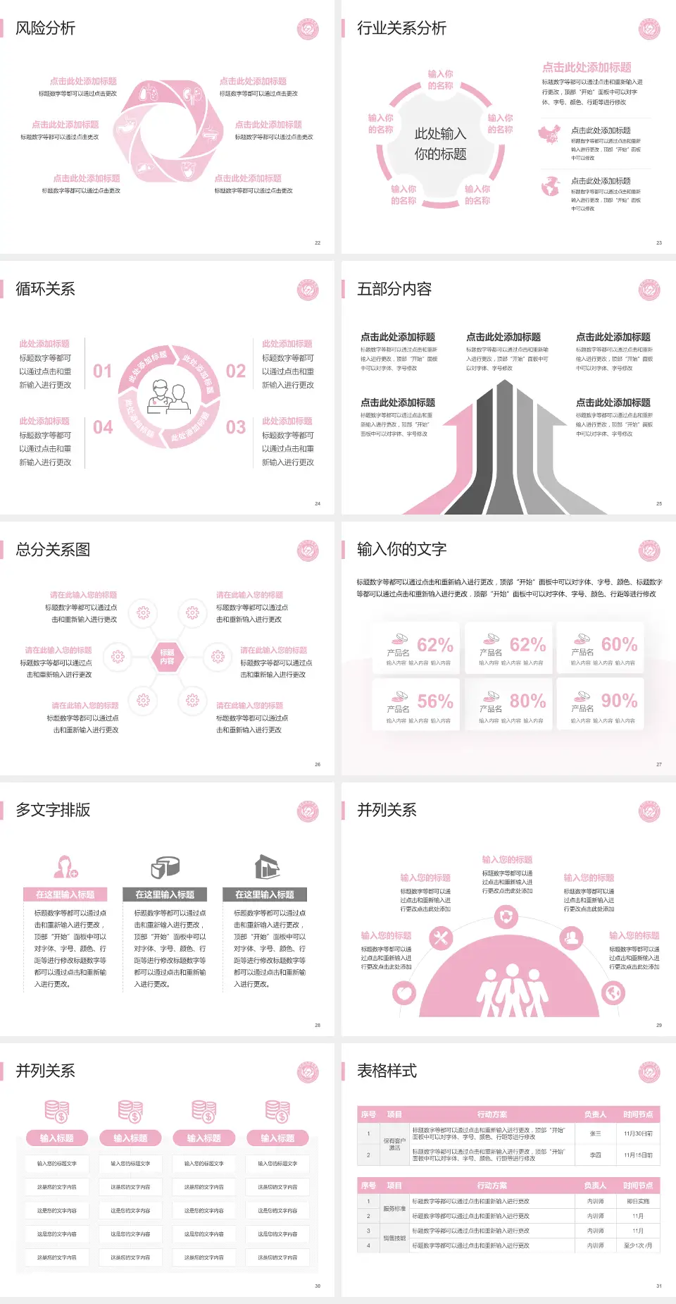 莱州市妇幼保健院科室介绍与推广PPT模板4:3格式幻灯片预览图4