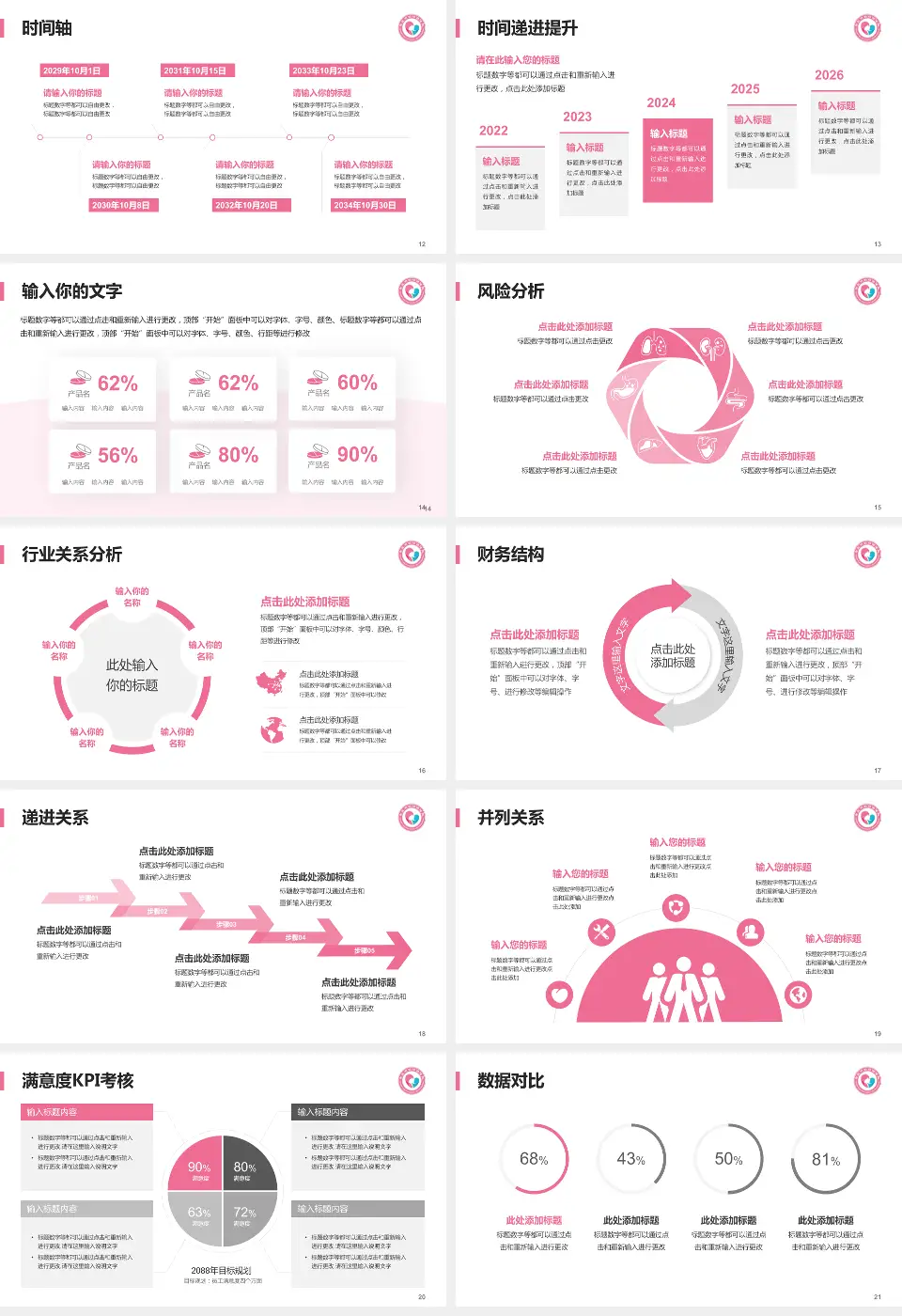 枣庄市立第三医院病例分享与讨论PPT模板16:9格式幻灯片预览图3