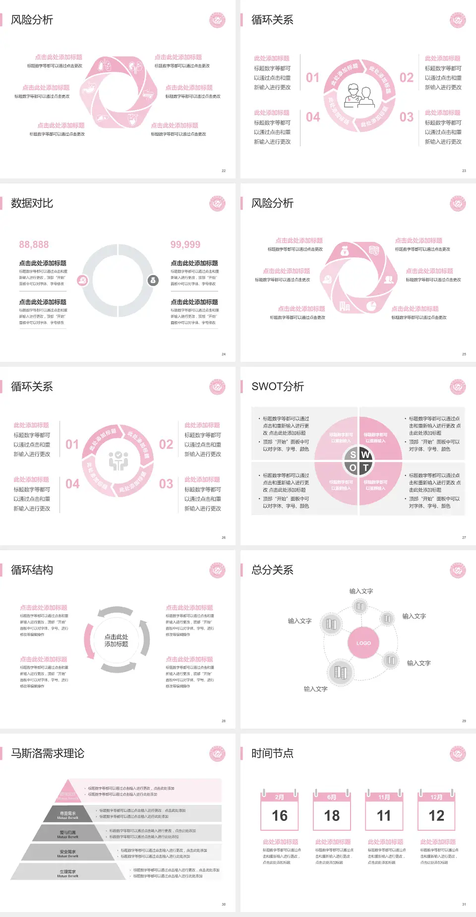 莱州市妇幼保健院科研成果展示PPT模板4:3格式幻灯片预览图4
