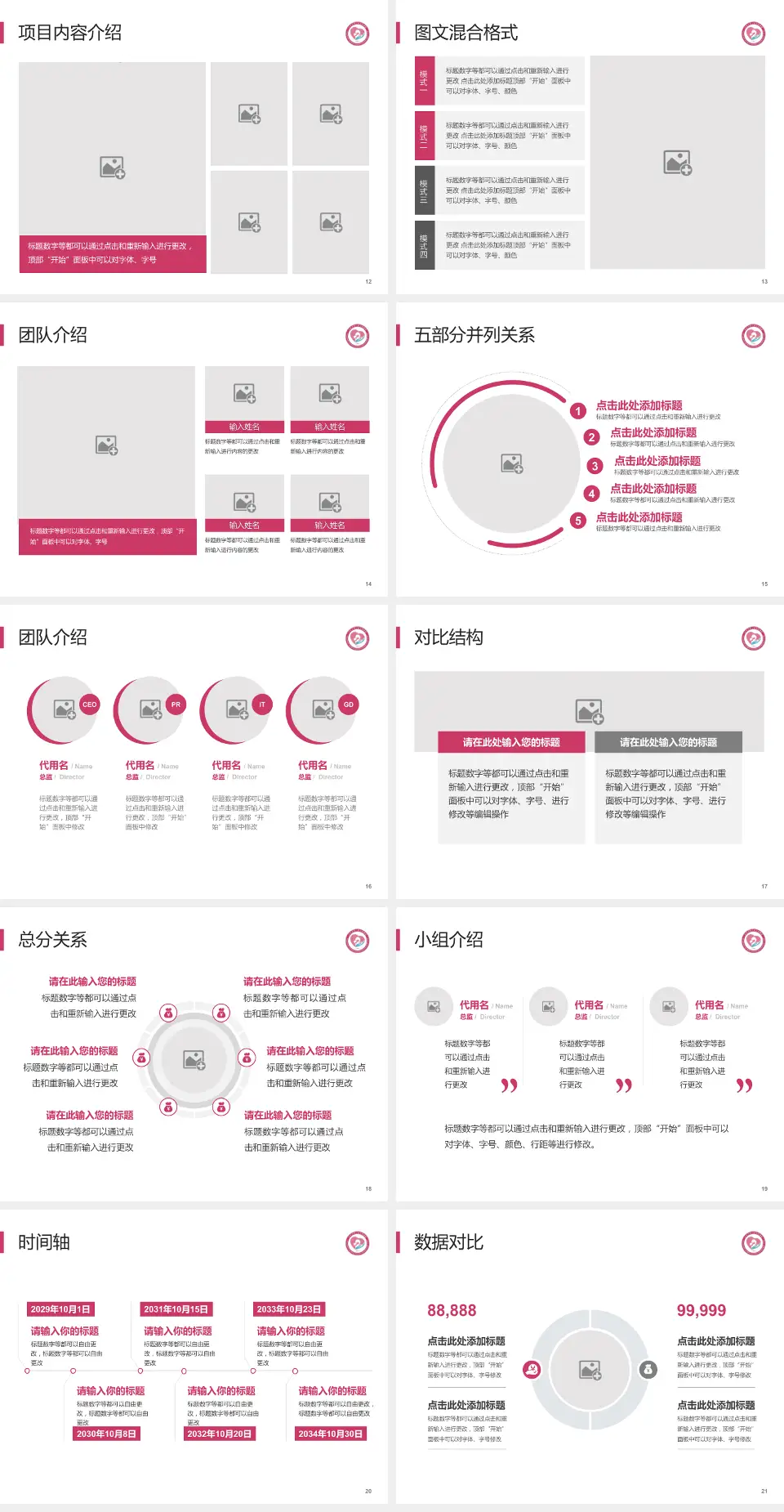 济南市第二妇幼保健院医疗知识普及PPT模板4:3格式幻灯片预览图3