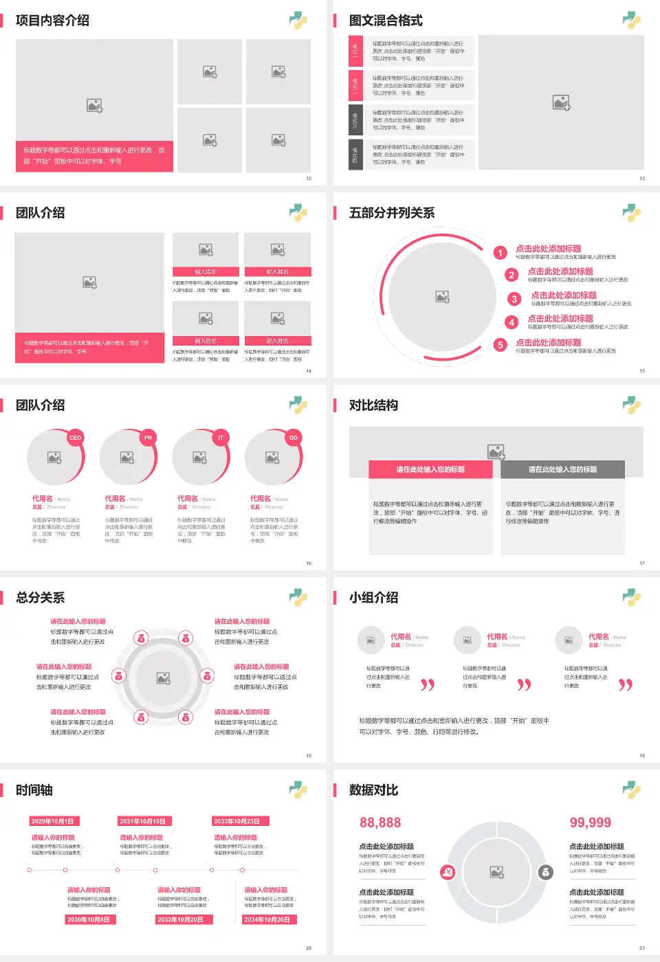 济宁市妇女儿童医院医疗知识普及PPT模板16:9格式幻灯片预览图3
