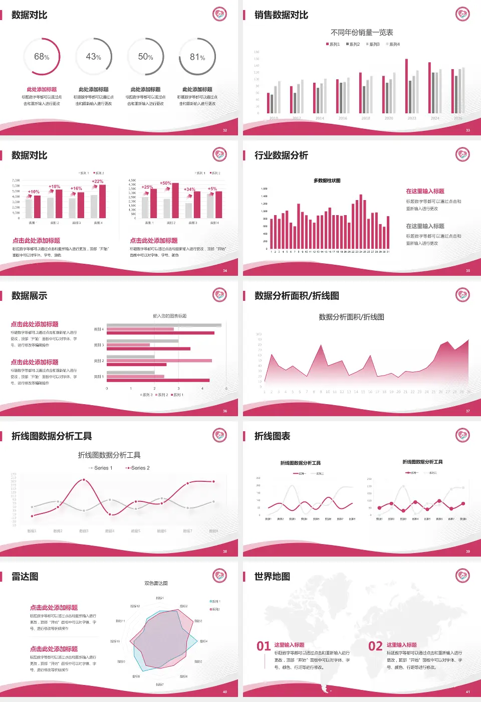 济南市第二妇幼保健院会议与研讨会PPT模板16:9格式幻灯片预览图5
