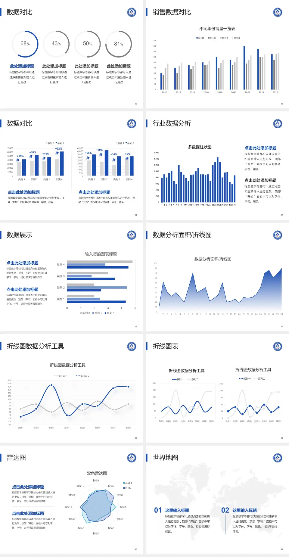淄博市临淄区人民医院会议与研讨会PPT模板4:3格式幻灯片预览图5