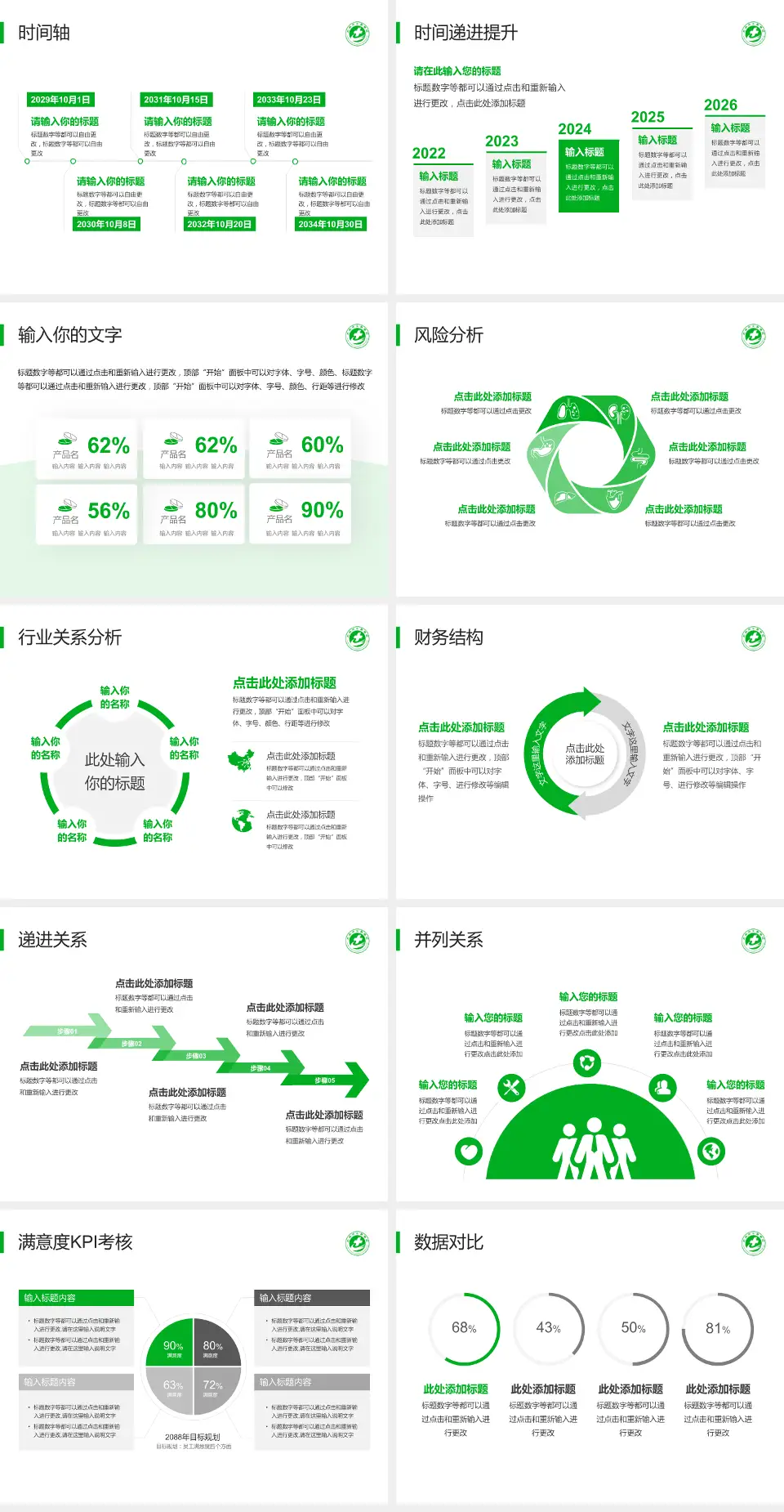 肥城市中医院病例分享与讨论PPT模板4:3格式幻灯片预览图3