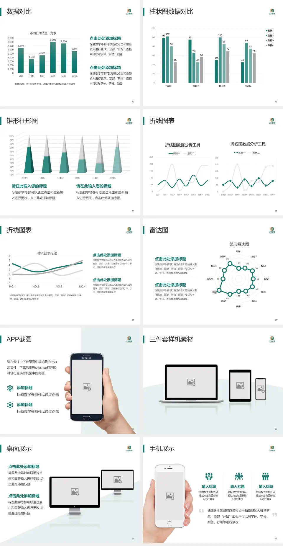 枣庄矿业集团公司中心医院医院管理报告PPT模板4:3格式幻灯片预览图6
